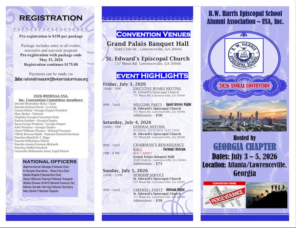 Bwh At A Glance GA 2026 Convention